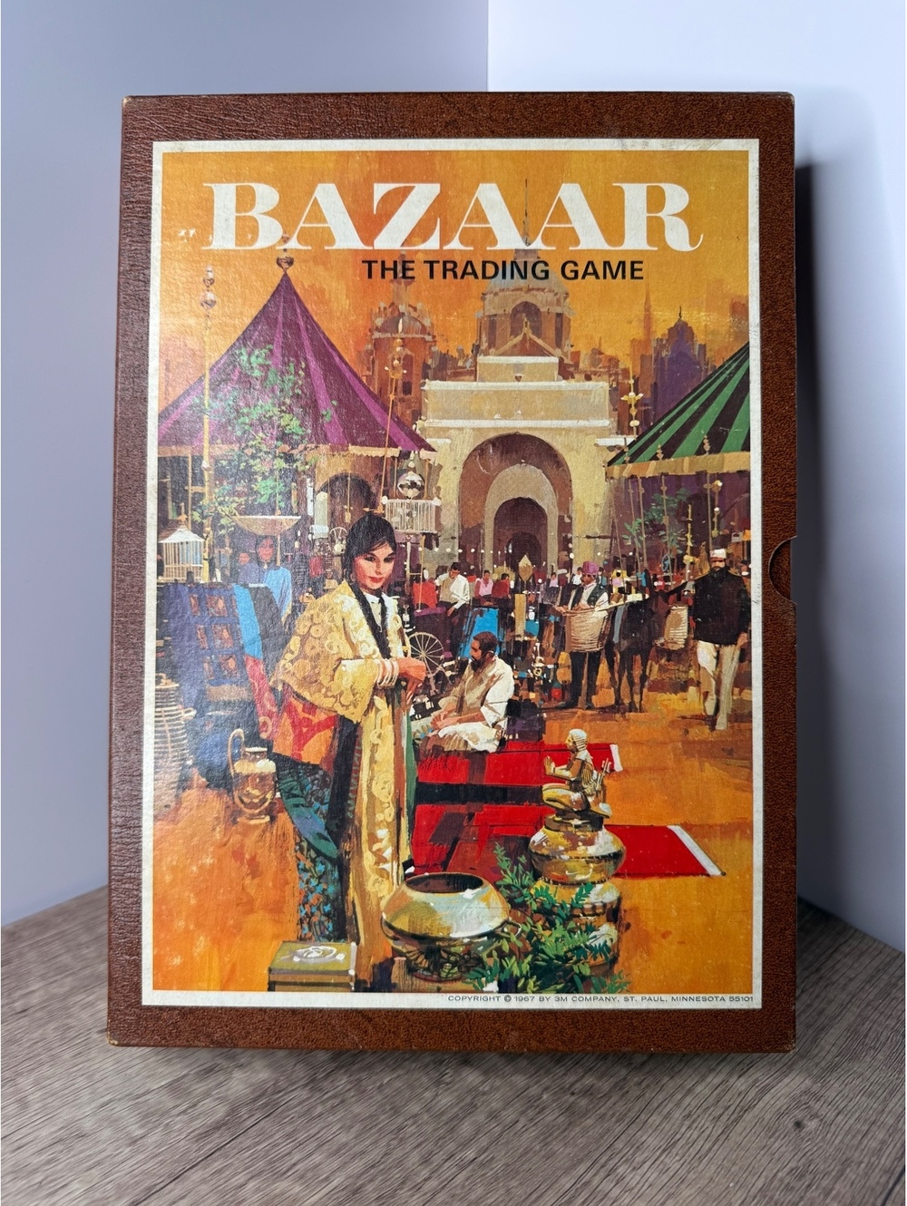 Vintage 1967 3M Bazaar The Trading Game Bookshelf Board Game